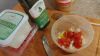 tomato, mozzarella, olive oil, herbs